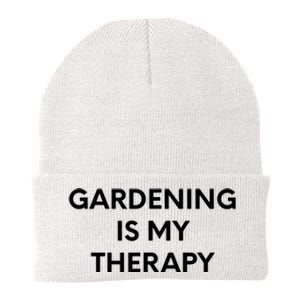 Gardening Is My Therapy Knit Cap Winter Beanie