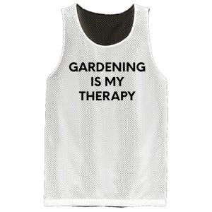 Gardening Is My Therapy Mesh Reversible Basketball Jersey Tank