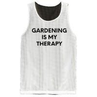 Gardening Is My Therapy Mesh Reversible Basketball Jersey Tank