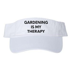 Gardening Is My Therapy Valucap Bio-Washed Visor