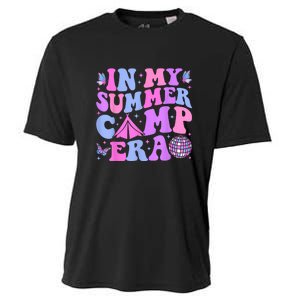 Groovy In My Summer Camp Era Camping Disco Gift Cooling Performance Crew T-Shirt