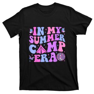 Groovy In My Summer Camp Era Camping Disco Gift T-Shirt