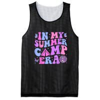 Groovy In My Summer Camp Era Camping Disco Gift Mesh Reversible Basketball Jersey Tank