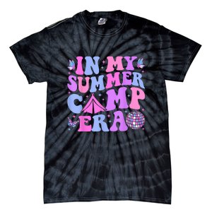 Groovy In My Summer Camp Era Camping Disco Gift Tie-Dye T-Shirt