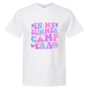 Groovy In My Summer Camp Era Camping Disco Gift Garment-Dyed Heavyweight T-Shirt