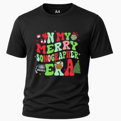 Groovy In My Merry Sonographer Era Christmas  Performance Shirt