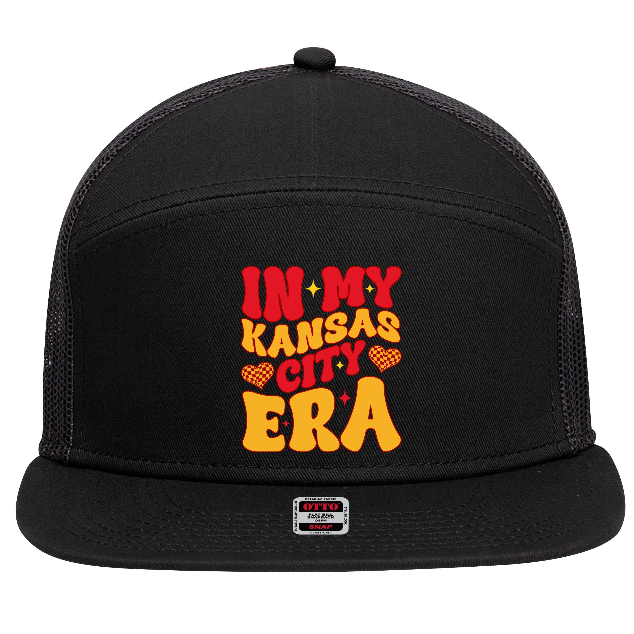 Groovy In My Kansas City Era 7 Panel Mesh Trucker Snapback Hat