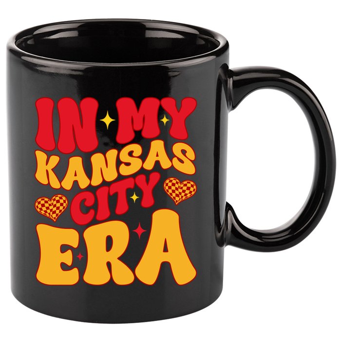 Groovy In My Kansas City Era 11oz C Handle Ceramic Mug