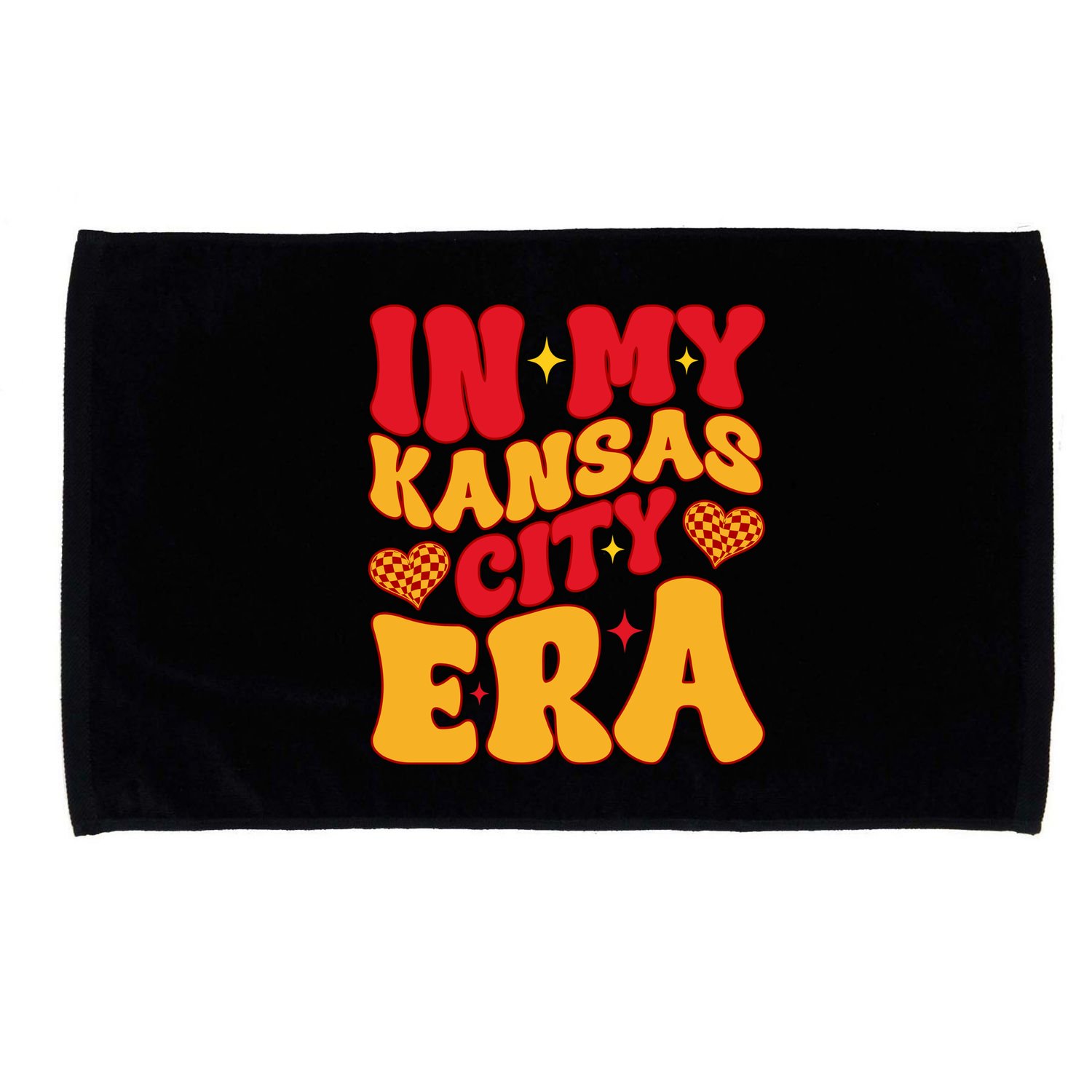 Groovy In My Kansas City Era Microfiber Hand Towel