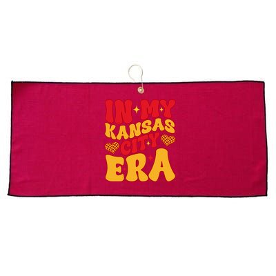 Groovy In My Kansas City Era Large Microfiber Waffle Golf Towel
