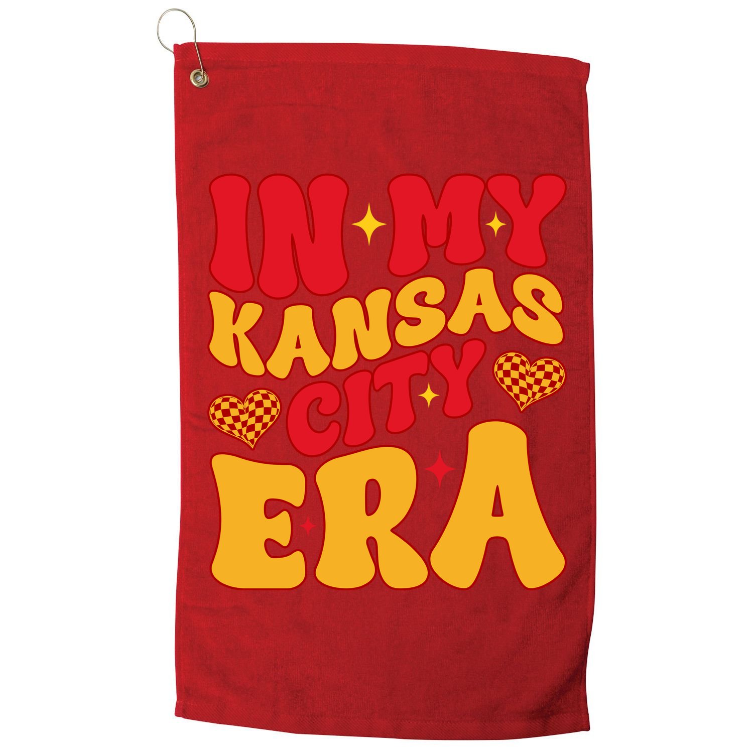 Groovy In My Kansas City Era Golf Towel