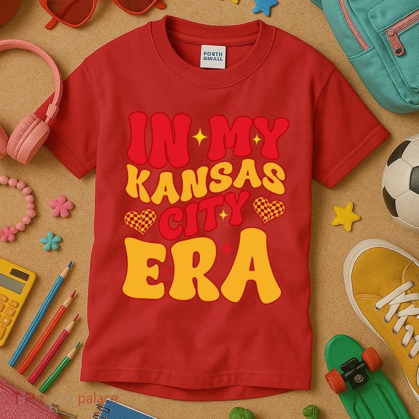 Groovy In My Kansas City Era Kids T-Shirt