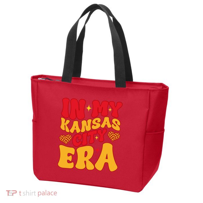 Groovy In My Kansas City Era Zip Tote Bag