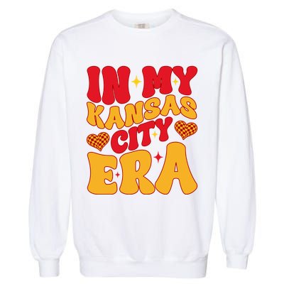 Groovy In My Kansas City Era Garment-Dyed Sweatshirt