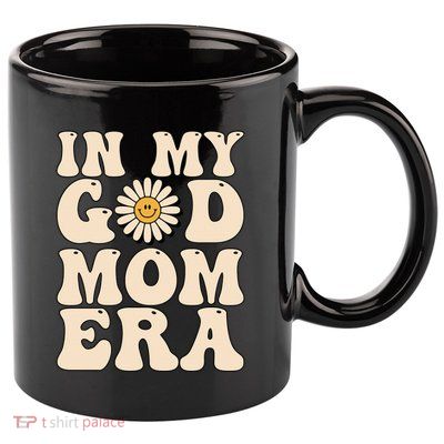 Groovy In My Godmother Era Godmama Era Godmom Era 11oz C Handle Ceramic Mug
