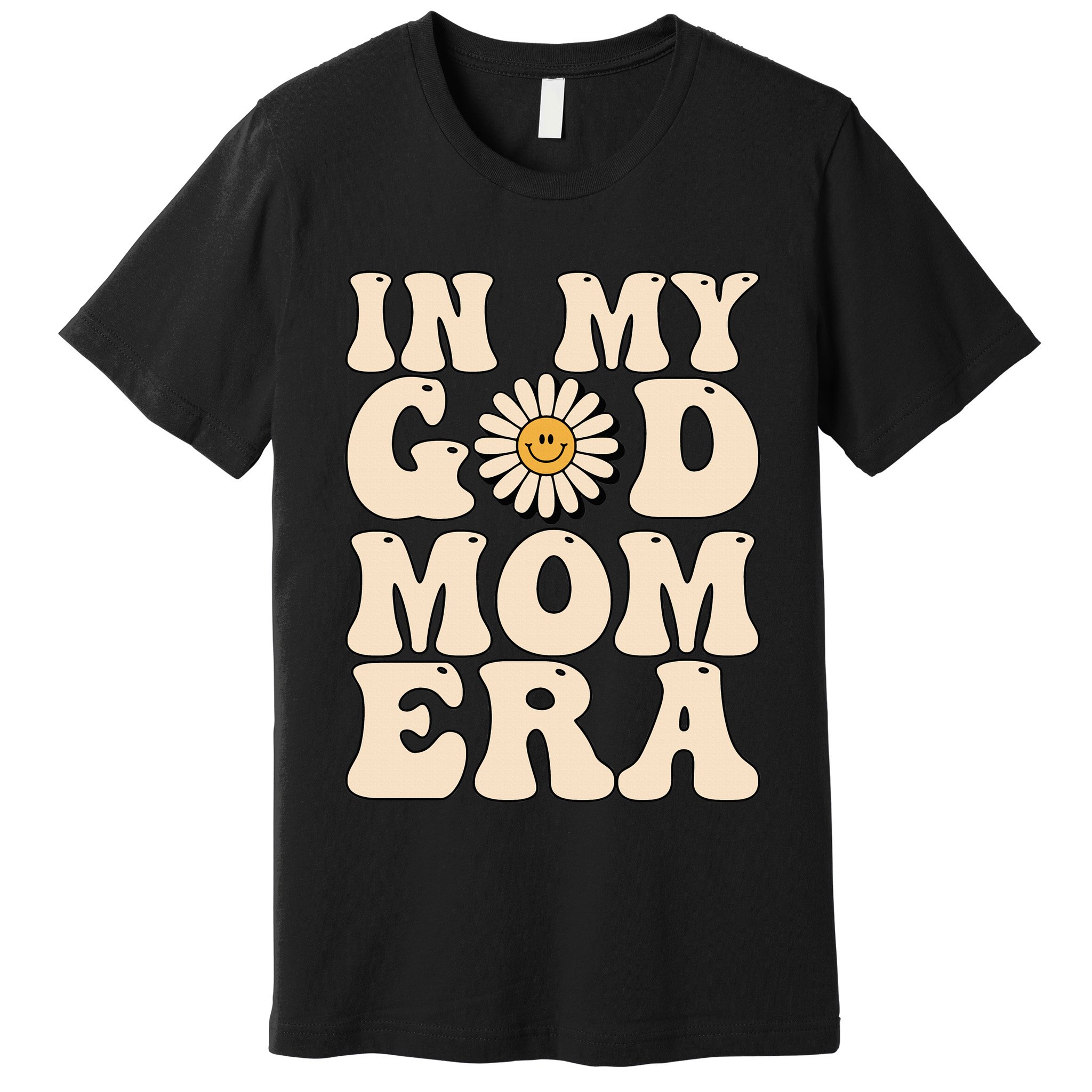Groovy In My Godmother Era Godmama Era Godmom Era Premium T-Shirt