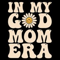 Groovy In My Godmother Era Godmama Era Godmom Era Premium T-Shirt