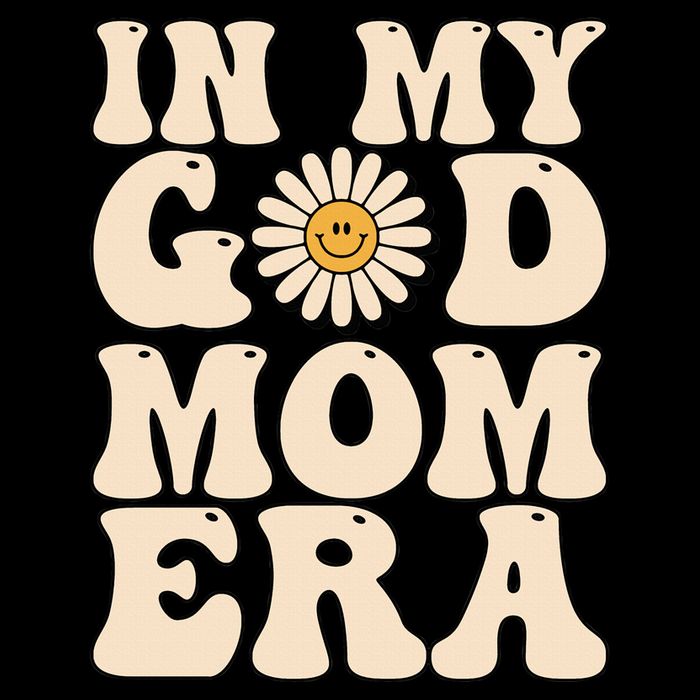 Groovy In My Godmother Era Godmama Era Godmom Era Premium T-Shirt