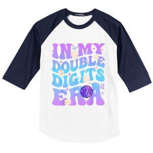 Girl In My Double Digits Era Retro Baseball Sleeve Shirt