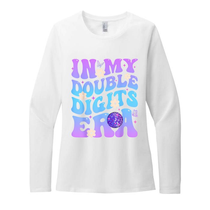 Girl In My Double Digits Era Retro Womens CVC Long Sleeve Shirt