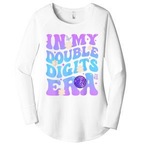 Girl In My Double Digits Era Retro Women's Perfect Tri Tunic Long Sleeve Shirt