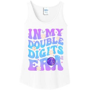 Girl In My Double Digits Era Retro Ladies Essential Tank