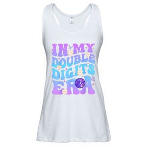 Girl In My Double Digits Era Retro Ladies Essential Flowy Tank