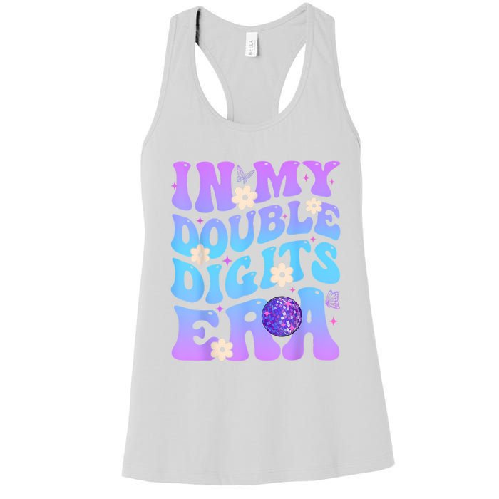 Girl In My Double Digits Era Retro Women's Racerback Tank