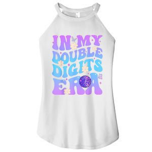 Girl In My Double Digits Era Retro Women's Perfect Tri Rocker Tank