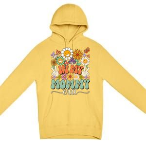 Groovy In My Mommy Mom Era MotherS Day Meaningful Gift Premium Pullover Hoodie