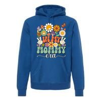 Groovy In My Mommy Mom Era MotherS Day Meaningful Gift Premium Hoodie