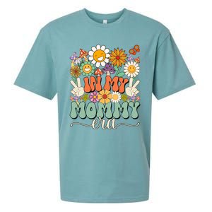 Groovy In My Mommy Mom Era MotherS Day Meaningful Gift Sueded Cloud Jersey T-Shirt