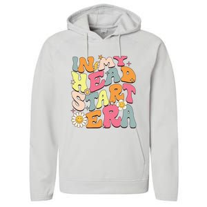 Groovy In My Head Start Era Homeschool Headstart Teacher Performance Fleece Hoodie