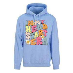 Groovy In My Head Start Era Homeschool Headstart Teacher Unisex Surf Hoodie