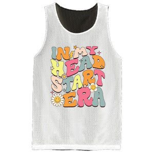 Groovy In My Head Start Era Homeschool Headstart Teacher Mesh Reversible Basketball Jersey Tank