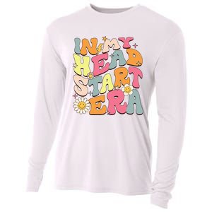 Groovy In My Head Start Era Homeschool Headstart Teacher Cooling Performance Long Sleeve Crew