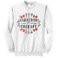 Gardening Is My Therapy Garden Lover Sweatshirt