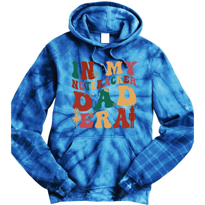 Groovy In My Nutcracker Dad Era Christmas Family Ballet  Tie Dye Hoodie