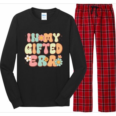 Groovy In My Gifted Era Matching Gifted Teacher Education Gift Long Sleeve Pajama Set