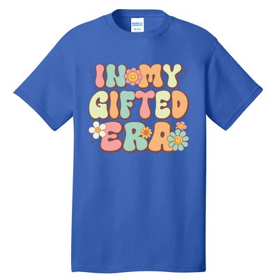 Groovy In My Gifted Era Matching Gifted Teacher Education Gift Tall T-Shirt