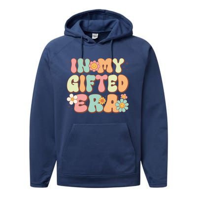 Groovy In My Gifted Era Matching Gifted Teacher Education Gift Performance Fleece Hoodie