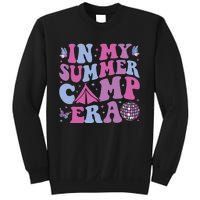 Groovy In My Summer Camp Era Camping Sweatshirt