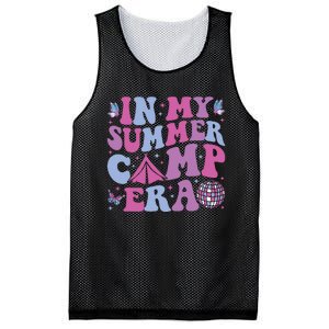 Groovy In My Summer Camp Era Camping Mesh Reversible Basketball Jersey Tank