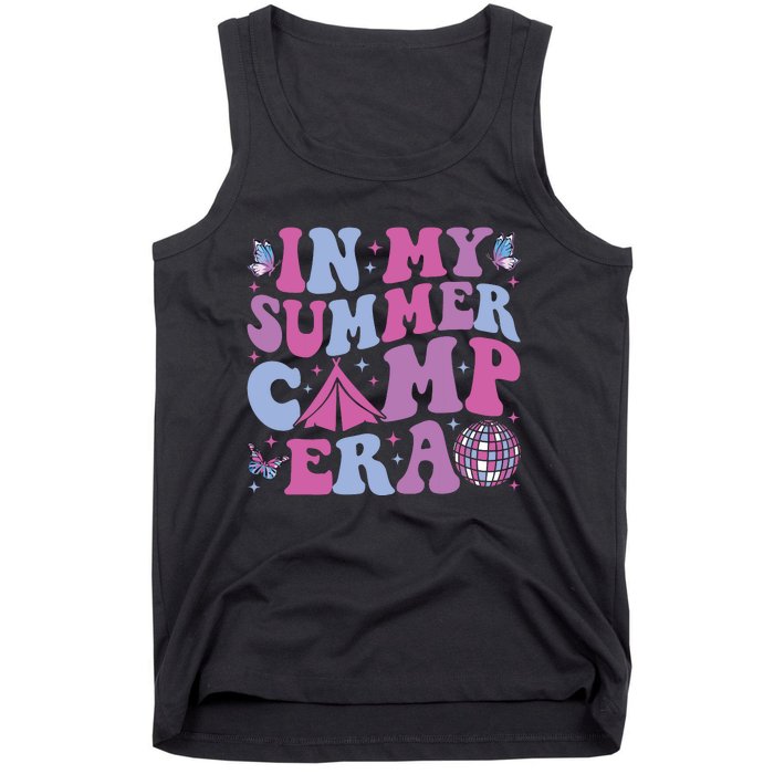 Groovy In My Summer Camp Era Camping Tank Top