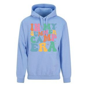 Groovy In My Summer Camp Era Retro Summer Camper Women Unisex Surf Hoodie