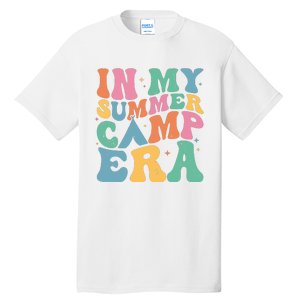 Groovy In My Summer Camp Era Retro Summer Camper Women Tall T-Shirt