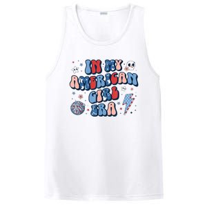 Groovy In My American Girl Era Retro 4th Of July Fourth Gift PosiCharge Competitor Tank