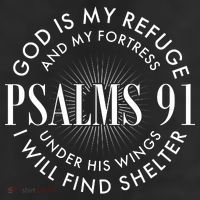 God Is My Refuge And My Fortress Psalms 91 11oz C Handle Ceramic Mug