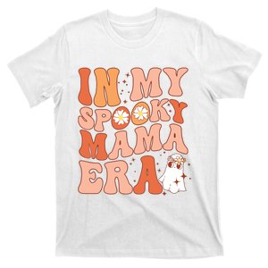 Groovy In My Spooky Mama Era Ghost Hippie Halloween T-Shirt