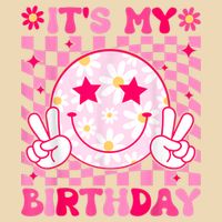 Groovy Its My Birthday Zip Tote Bag